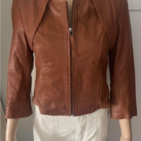 BanoeeMee Leather jacket size xs - Picture 2 of 9